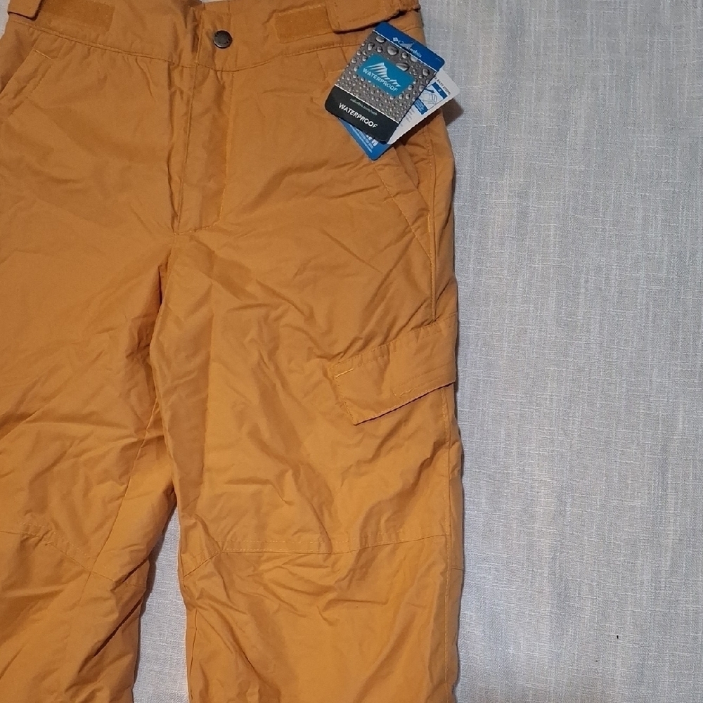 NWT. Columbia Kids Golden Cargo Snow Pants M - Picture 4 of 14